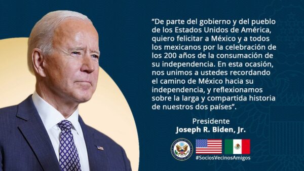 Felicita Biden a México; evade hablar del bloqueo a Cuba
