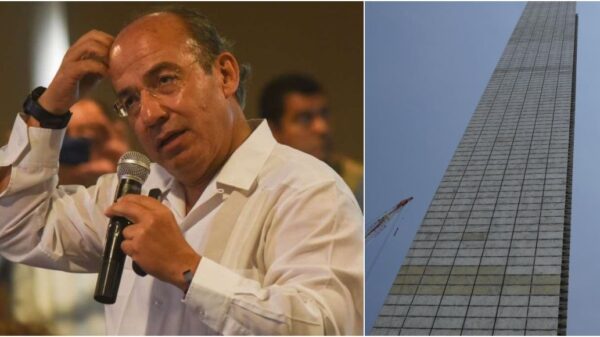 Critica Calderón remoción de Colón; le recuerdan su monumento a la corrupción