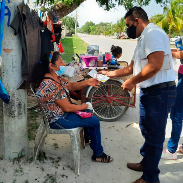 Atiende gobierno de Puerto Morelos a la población con "brigadas de servicios"