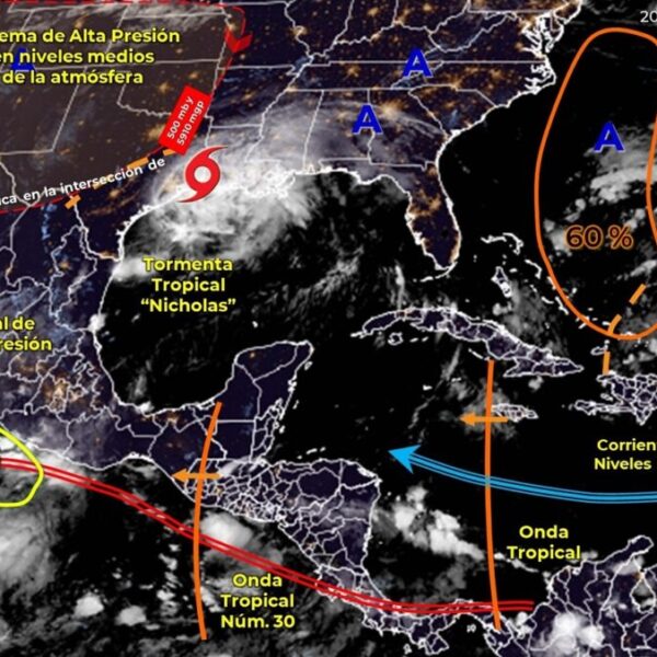 Pronóstico del clima para hoy martes 14 de septiembre en Quintana Roo.