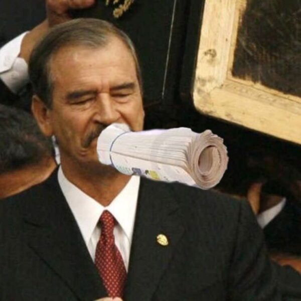 Da AMLO “periodicazo” a Fox, “ahorros con austeridad y sin corrupción”