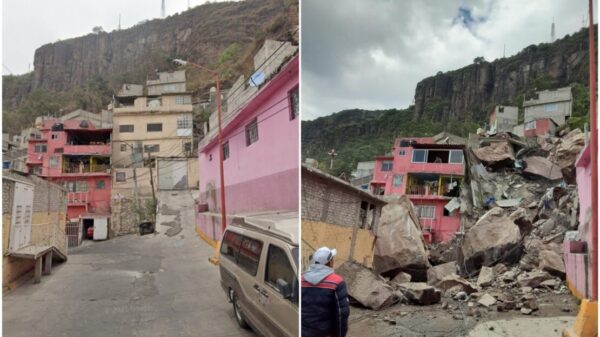 Rescatan cadáver de una niña víctima del deslave en el Cerro del Chiquihuite