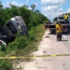 Cancún: Brutal choque deja saldo de un muerto y tres lesionados