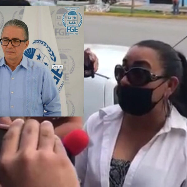 Video: Abortan manifestación familiares de desaparecidas en Cancún
