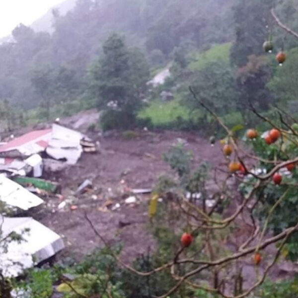 Deslave en Chiapas deja un muerto y dos desaparecidos