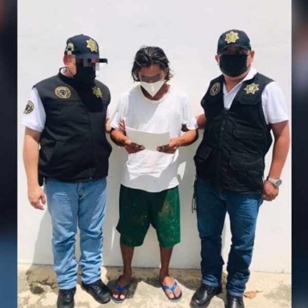 Detienen a sujeto por ultrajar a una menor en Kanasín