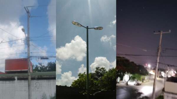 Solicita población de Cancún restablecimiento de alumbrado público