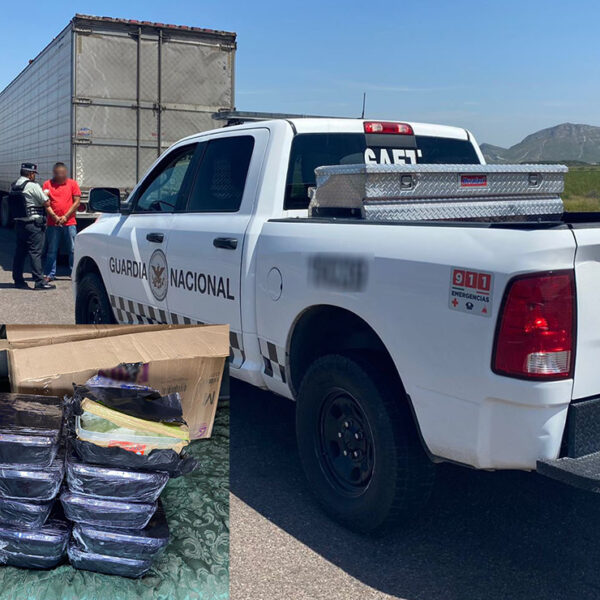 Logra Guardia Nacional importante decomiso de crystal 