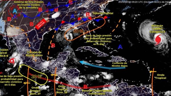 Pronóstico del clima para hoy miércoles en Quintana Roo.