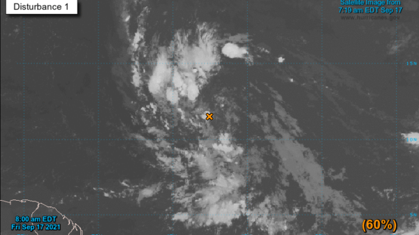 Quintana Roo: Vigilan 3 zonas de baja presión en el Atlántico.