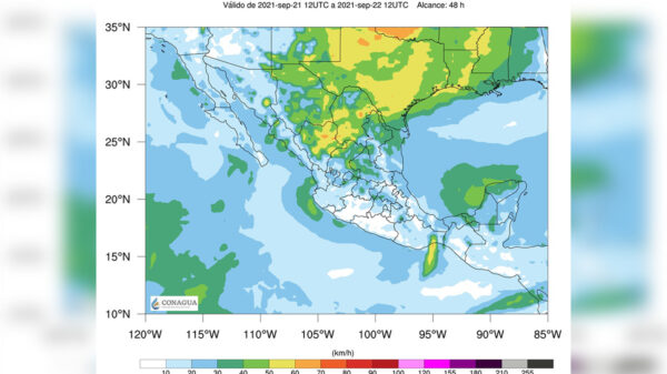 Llegará este martes el primer frente frio de la temporada 2021