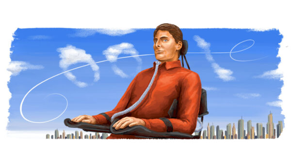 Google realiza homenaje a Christopher Reeve en su doodle