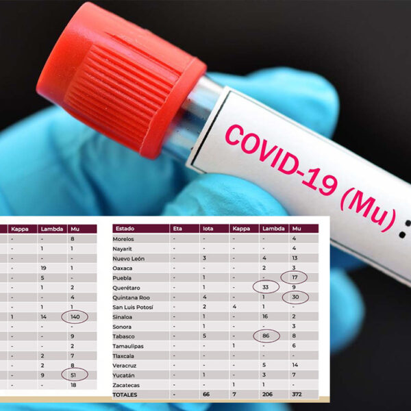 Llega variante "Mu" del covid-19 a Quintana Roo con 30 casos