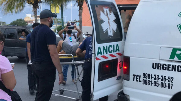 Cancún: Mujer escapa de su pareja tras recibir golpiza y denuncia en FGE