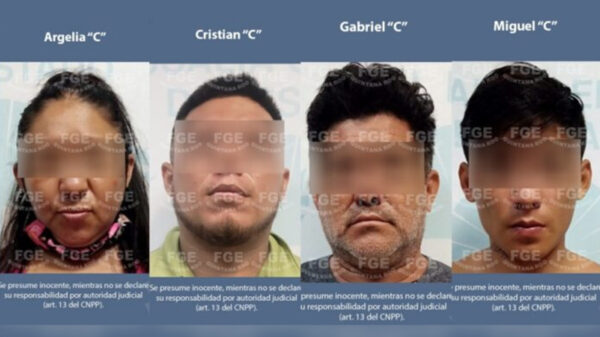 Cateo de la FGE acaba con banda de narcomenudistas en Cozumel