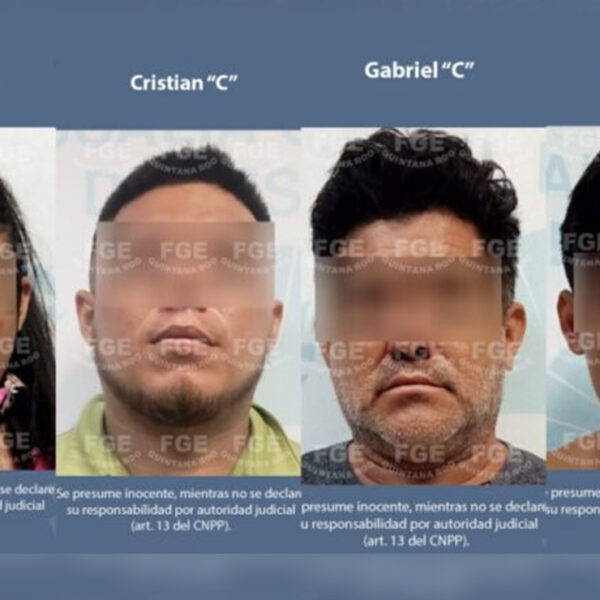 Cateo de la FGE acaba con banda de narcomenudistas en Cozumel