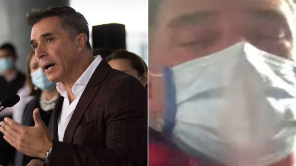 Reaparece Sergio Mayer tras haber sido hospitalizado a causa de un virus