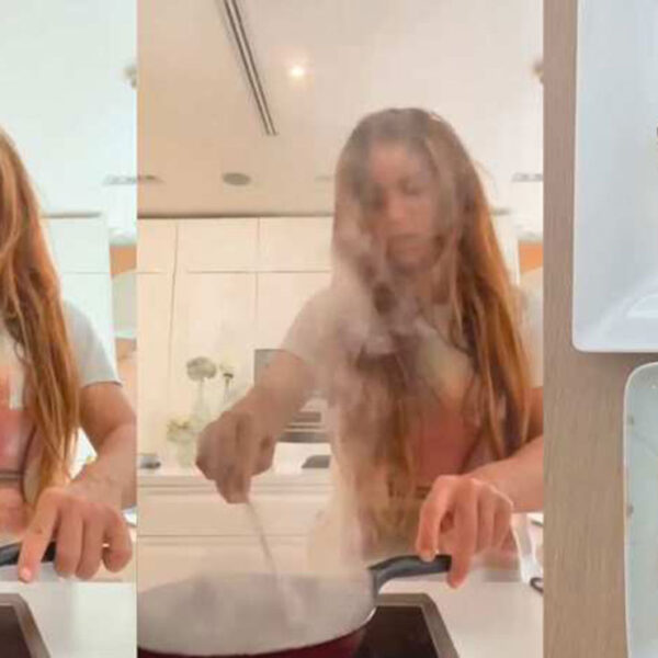 Shakira muestra su divertida forma de cocinar hot cakes con sus hijos