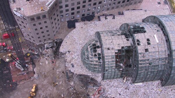 Publican imágenes inéditas tras el atentado a las torres gemelas
