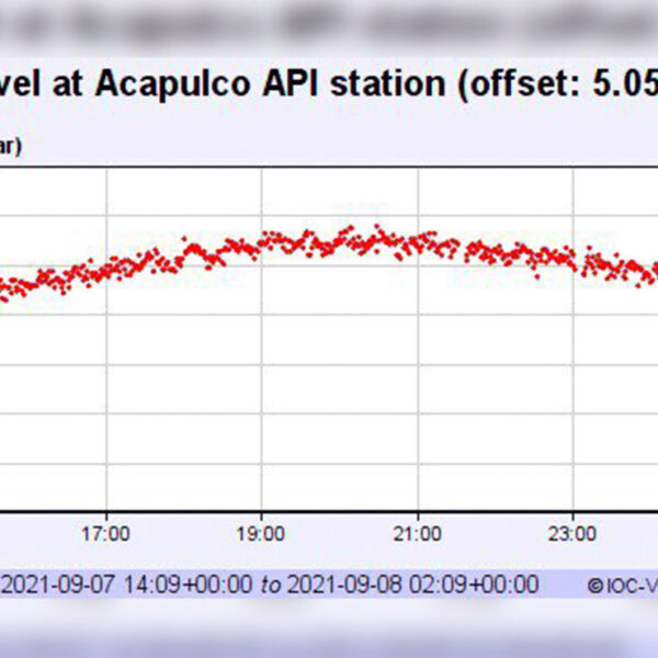 Alertan sobre posible Tsunami en costas de Guerrero