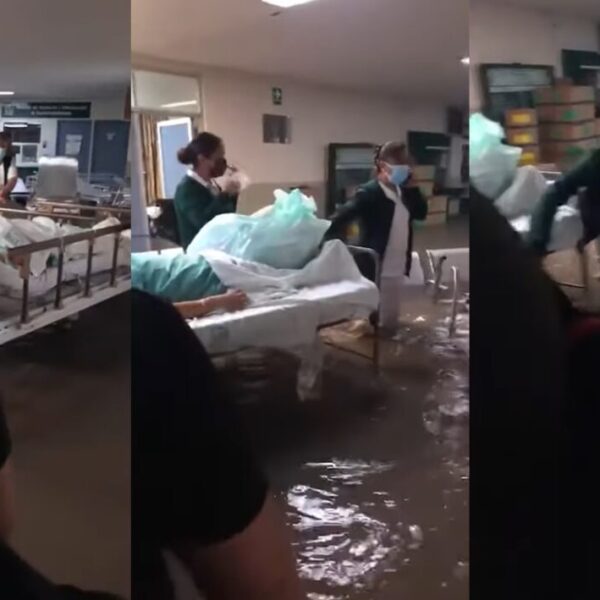 Quedan sin oxígeno por inundación y mueren 10 pacientes Covid en Tula