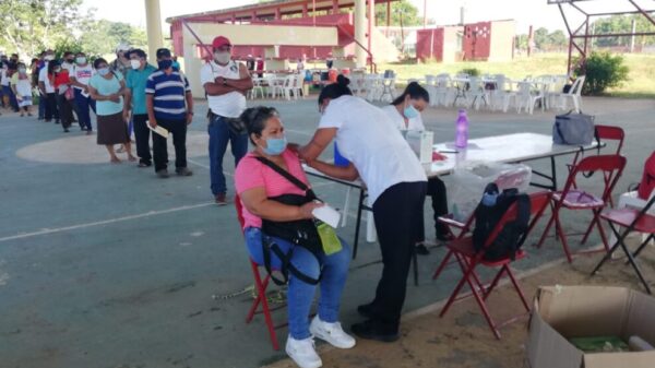 Cumplen meta de vacunación anti Covid-19 en Kantunilkín