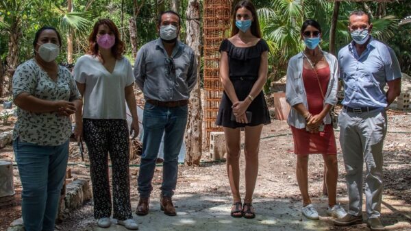 Fonatur realiza obras de rehabilitación en Jardín Botánico de Puerto Morelos.