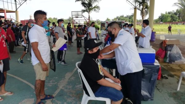 Buena respuesta a la aplicación de la segunda vacuna contra Covid.