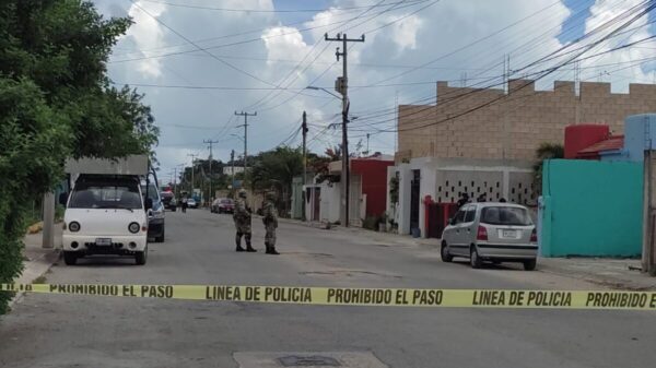 Cancún: Balean a un sujeto en Villas del Mar II (VIDEO).