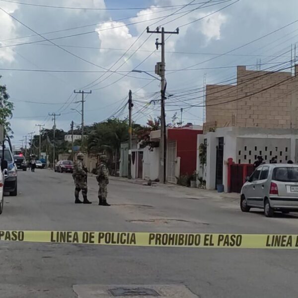 Cancún: Balean a un sujeto en Villas del Mar II (VIDEO).