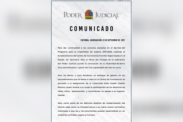 Destituyen a Mario Herrera, director del Centro de Convivencia Familiar.