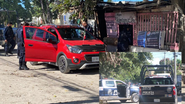 Cancún: Atacan a balazos a pareja en la SM 245, uno muere