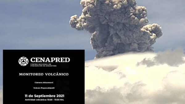 Popocatépetl!, alerta amarilla por explosión del coloso 