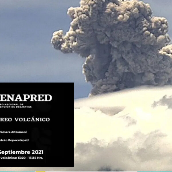 Popocatépetl!, alerta amarilla por explosión del coloso 