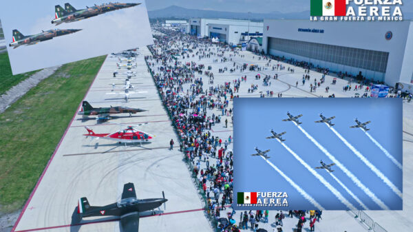 Con majestuosa exhibición, concluye IV edición de la Feria Aeroespacial México