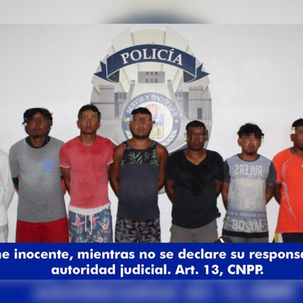 Cancún: Detiene Policía Quintana Roo a banda de narcomenudistas