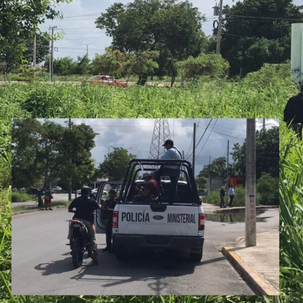 Realizan autoridades aparatosa "cacería" para detener a presunto migrante