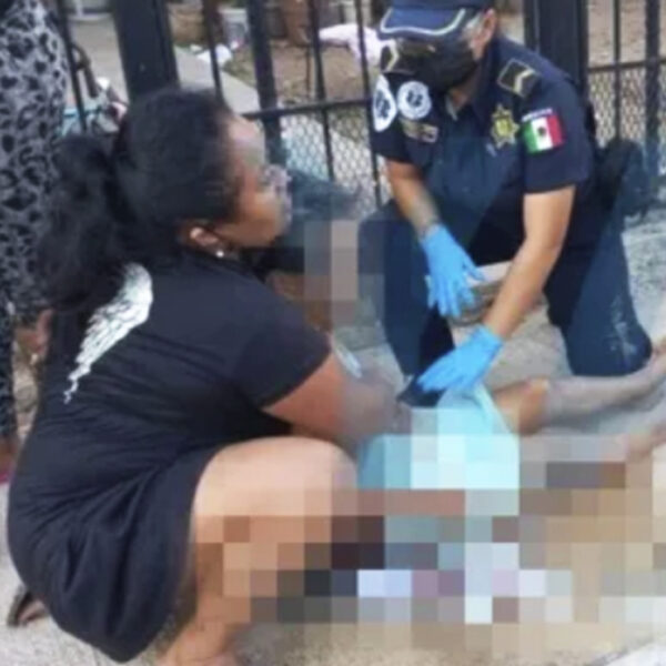 Perro acata a una abuelita y a su nieto en Ciudad Caucel