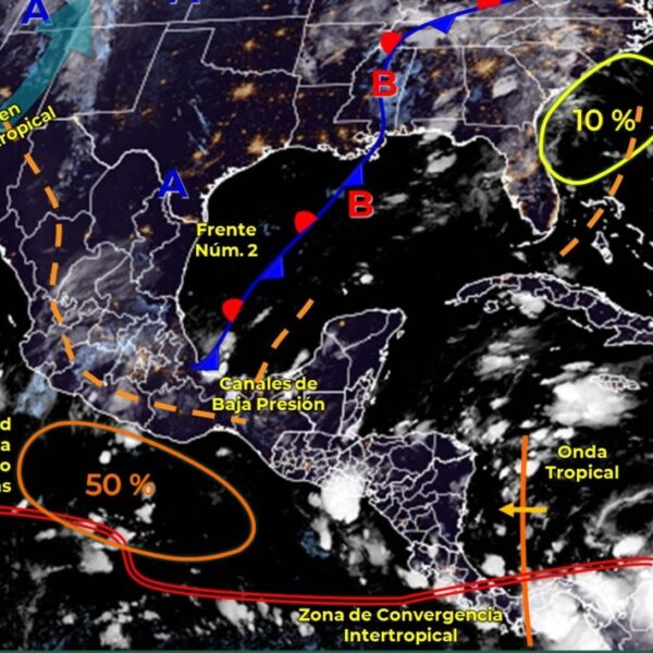 Pronóstico del clima para hoy miércoles 6 de octubre en Quintana Roo.