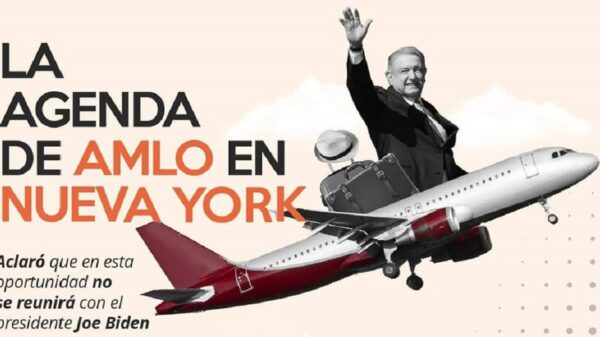 Agenda de AMLO en NY, hablará del cáncer mundial: la corrupción