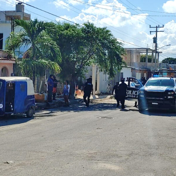 Cancún: Balean fachada de domicilio en la SM 236