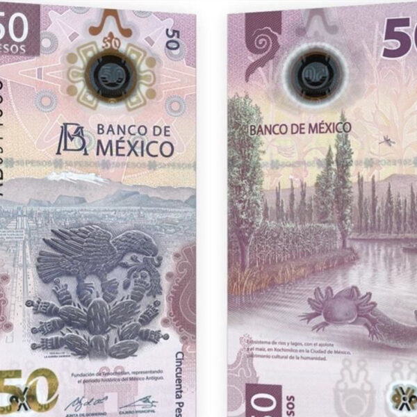 Presenta Banxico el nuevo billete de 50 pesos