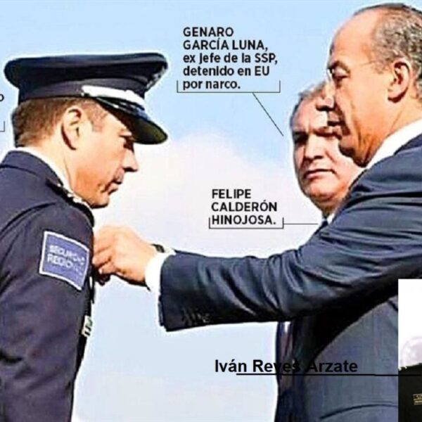 Enmudece Calderón ante aceptación de vínculos con el narco de sus policías