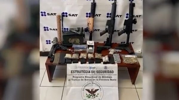 Video: Asesta Guardia Nacional golpe al tráfico ilegal de armas
