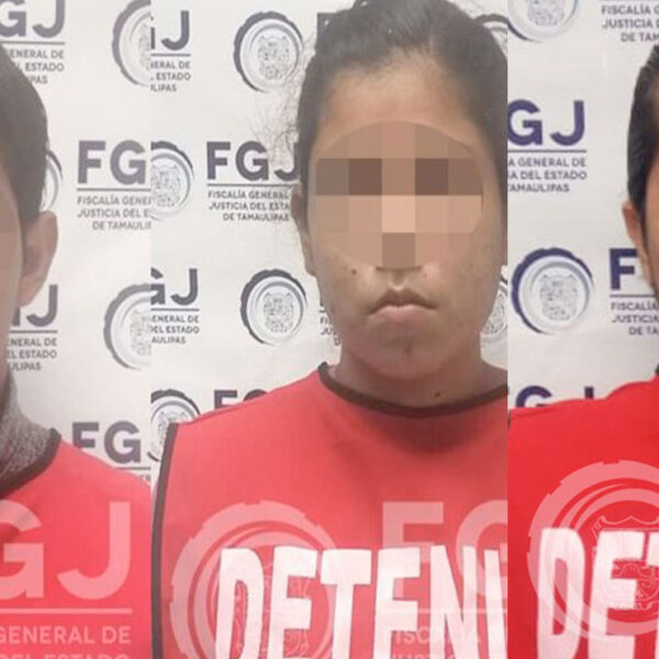 Detienen a tres personas por torturar a dos menores de 4 y 6 años de edad