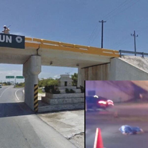 Se arroja presuntamente de puente de Cancún y muere