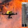 Video: Chinos crean espectaculares drones bomberos 