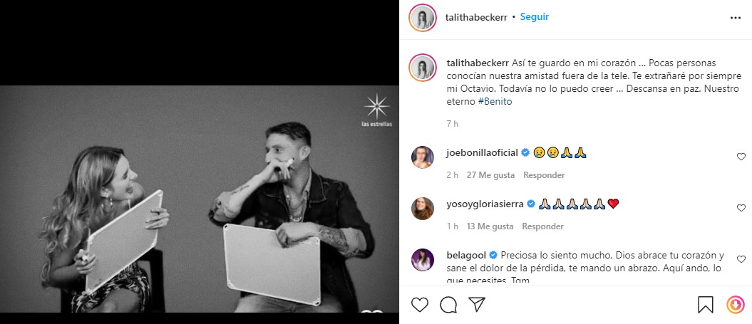 Elenco de 'Vecinos' se despiden de Octavio Ocaña