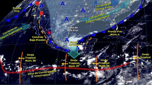 Pronóstico del clima para hoy domingo 17 de octubre en Quintana Roo.