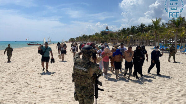 Operativo ‘Playa Segura’ deja 36 detenidos en Playa del Carmen.